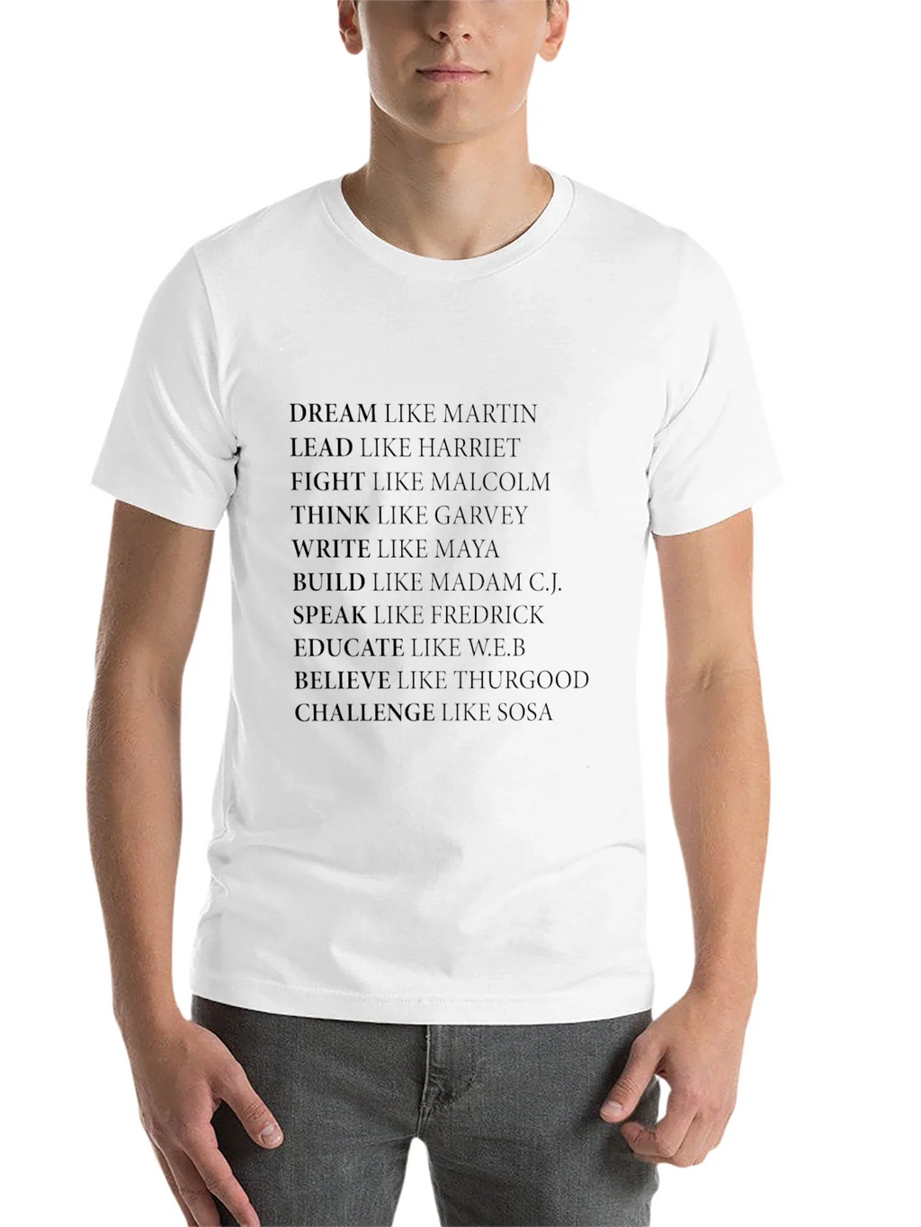 Inspirational Leaders Black T-Shirt product image 10