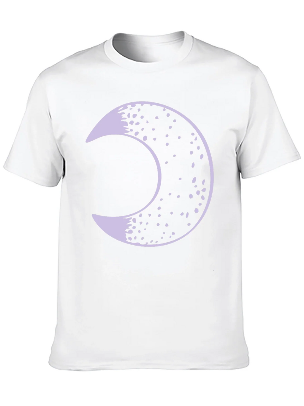 Crescent Moon Graphic Tee - Black Cotton Blend Shirt product image 9