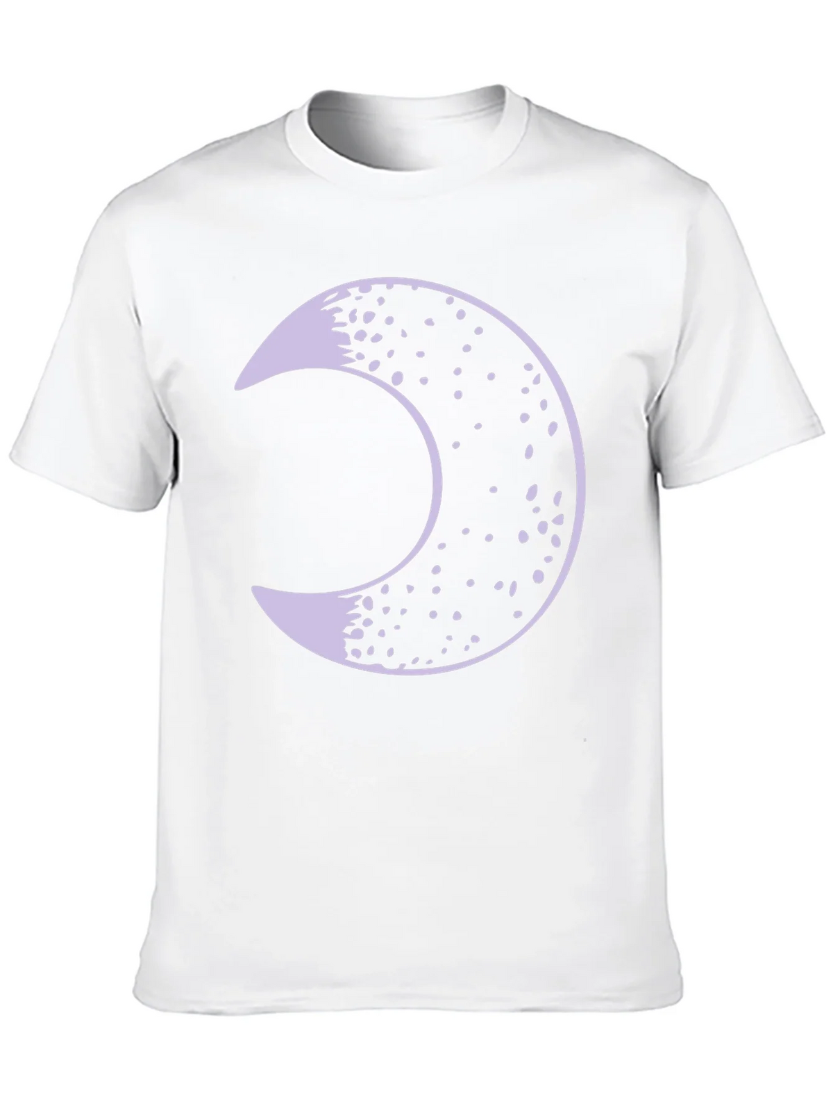 Crescent Moon Graphic Tee - Black Cotton Blend Shirt product image 9