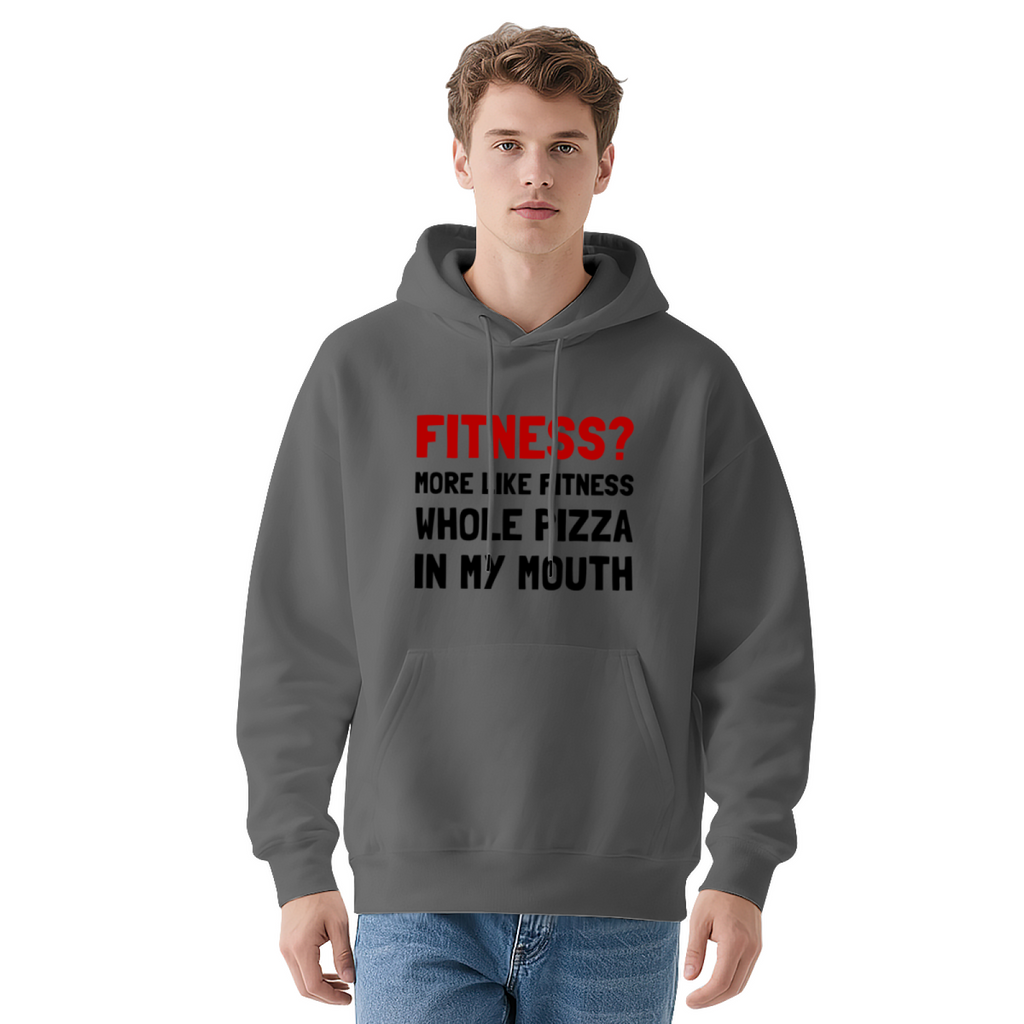 Fitness Gym Pullover Hoodie - Bold Statement Graphic #0648 product image 12