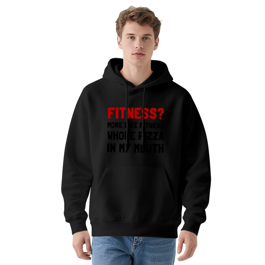 Fitness Gym Pullover Hoodie - Bold Statement Graphic #0648 product image 9