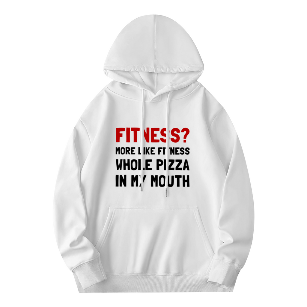 Fitness Gym Pullover Hoodie - Bold Statement Graphic #0648 product image 2