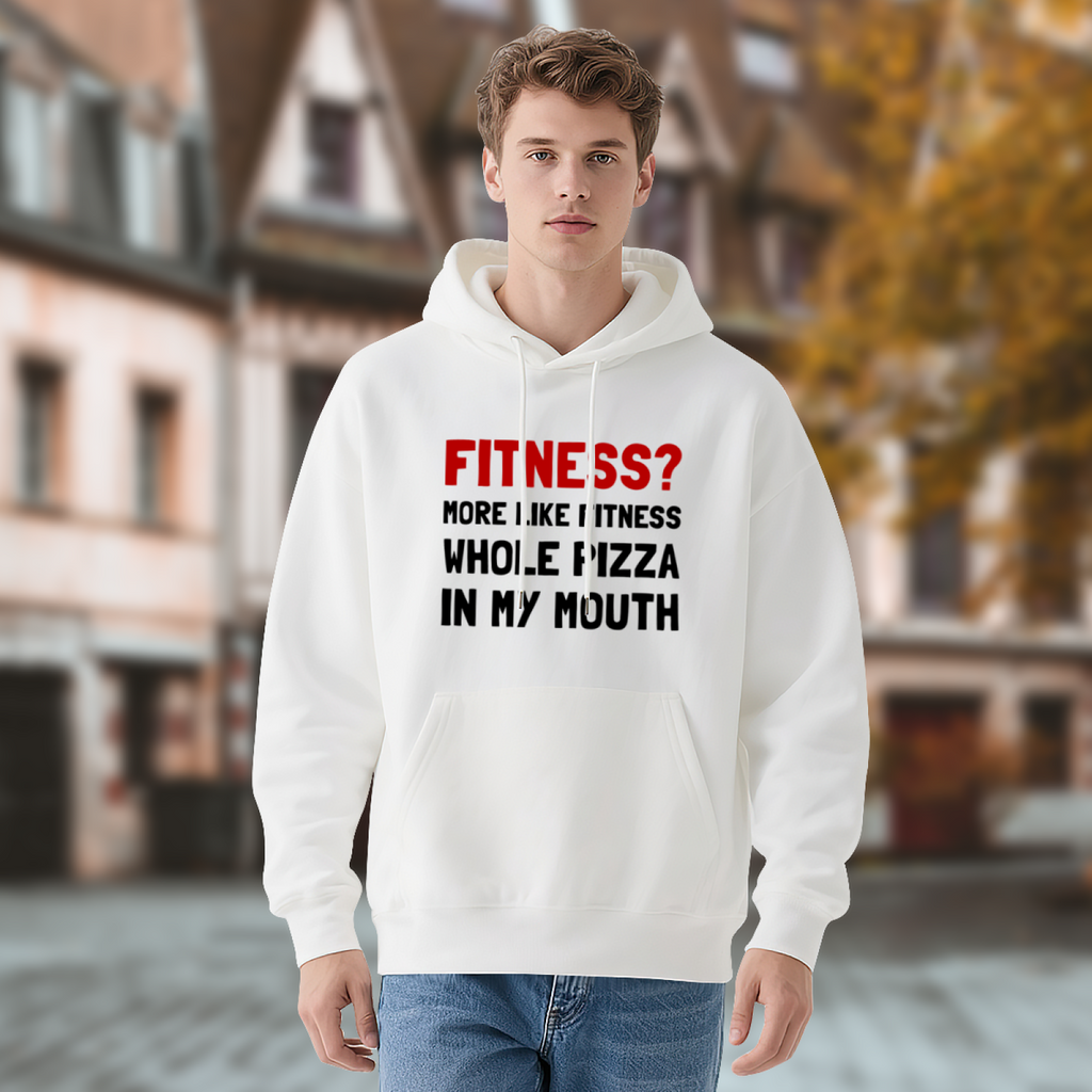 Fitness Gym Pullover Hoodie - Bold Statement Graphic #0648 product image 4