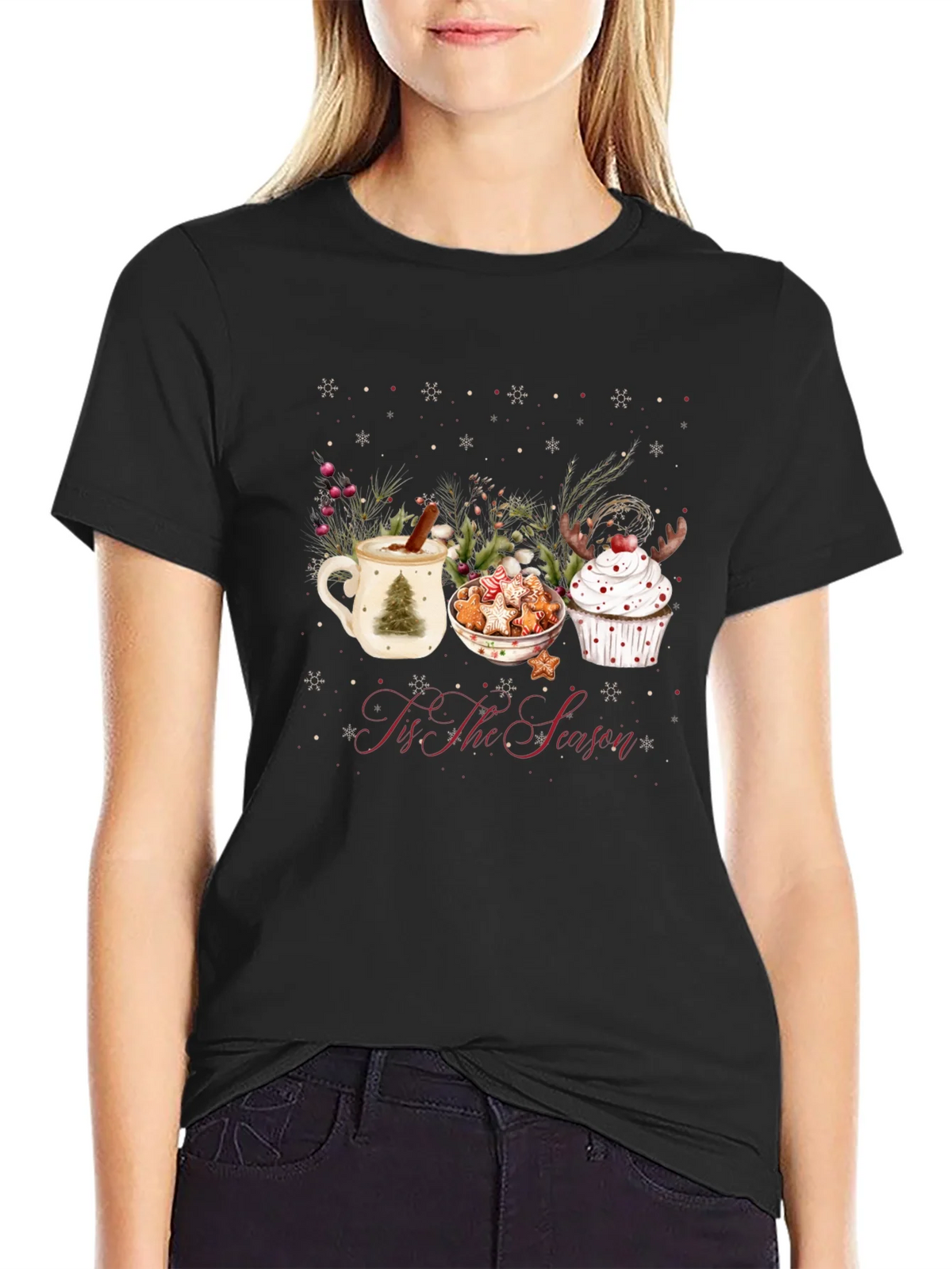 Festive Christmas Treats Graphic Tee product image 2