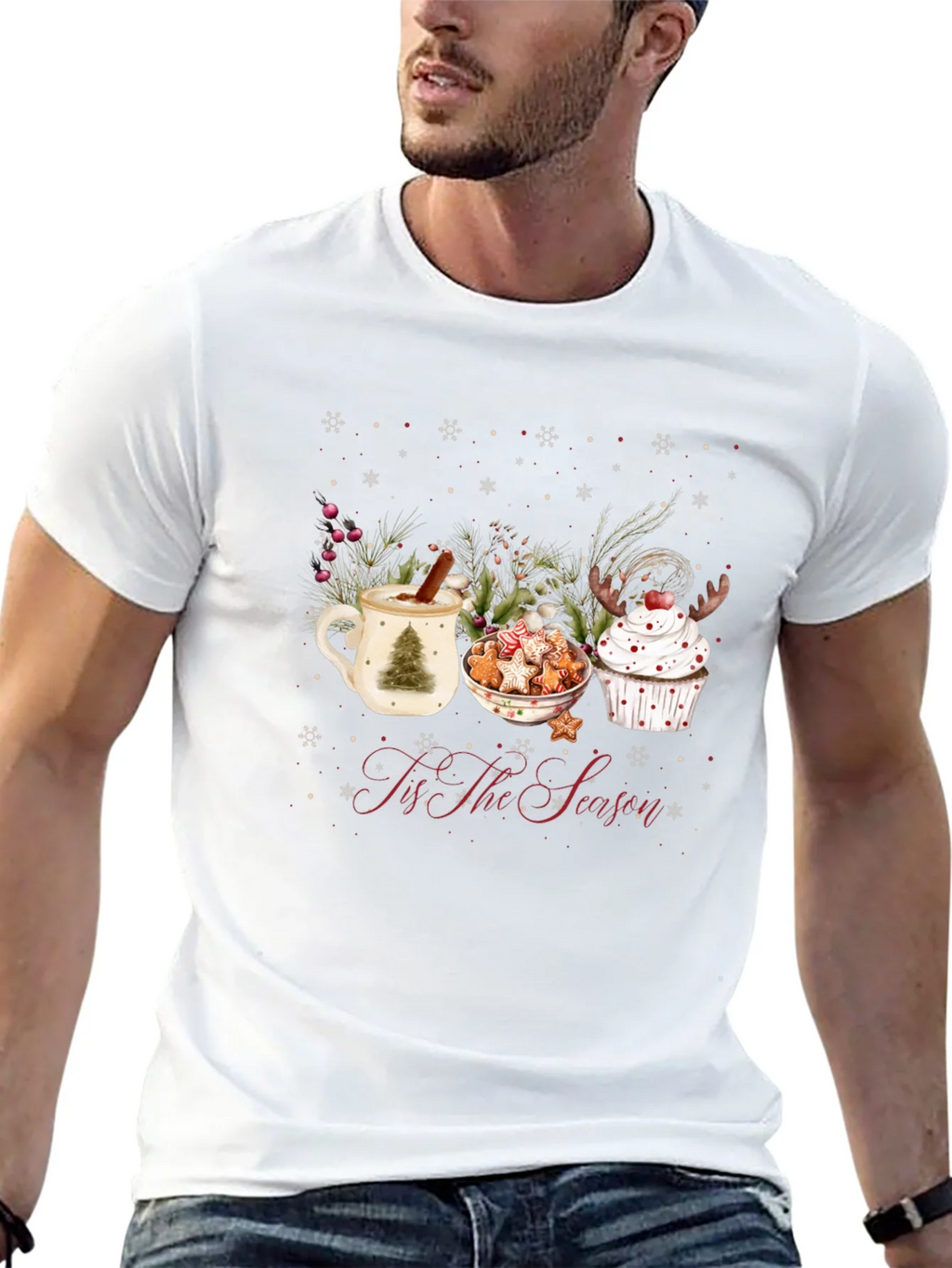 Festive Christmas Treats Graphic Tee product image 12