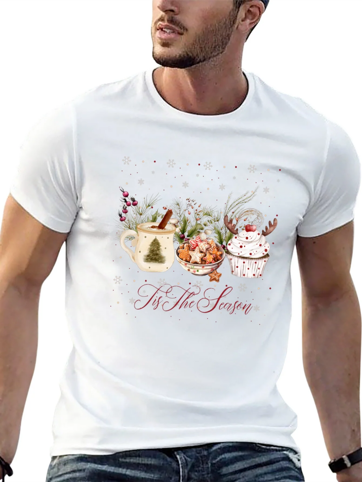 Festive Christmas Treats Graphic Tee product image 12