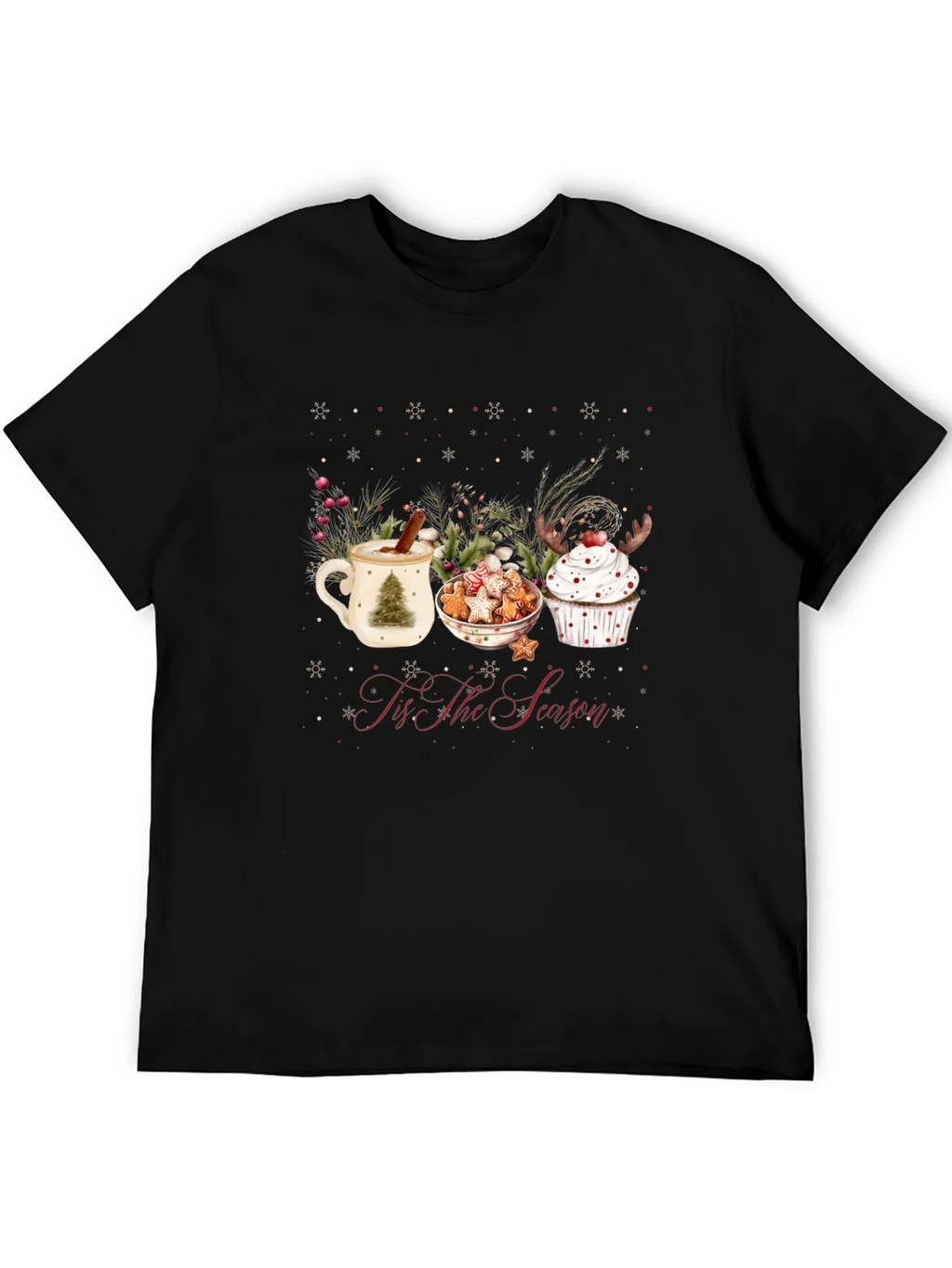 Festive Christmas Treats Graphic Tee product image 5