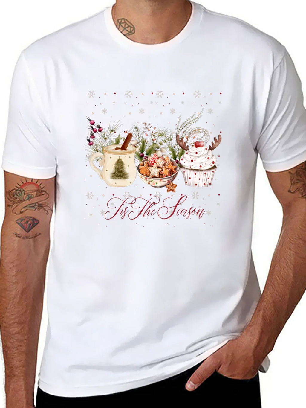 Festive Christmas Treats Graphic Tee product image 7