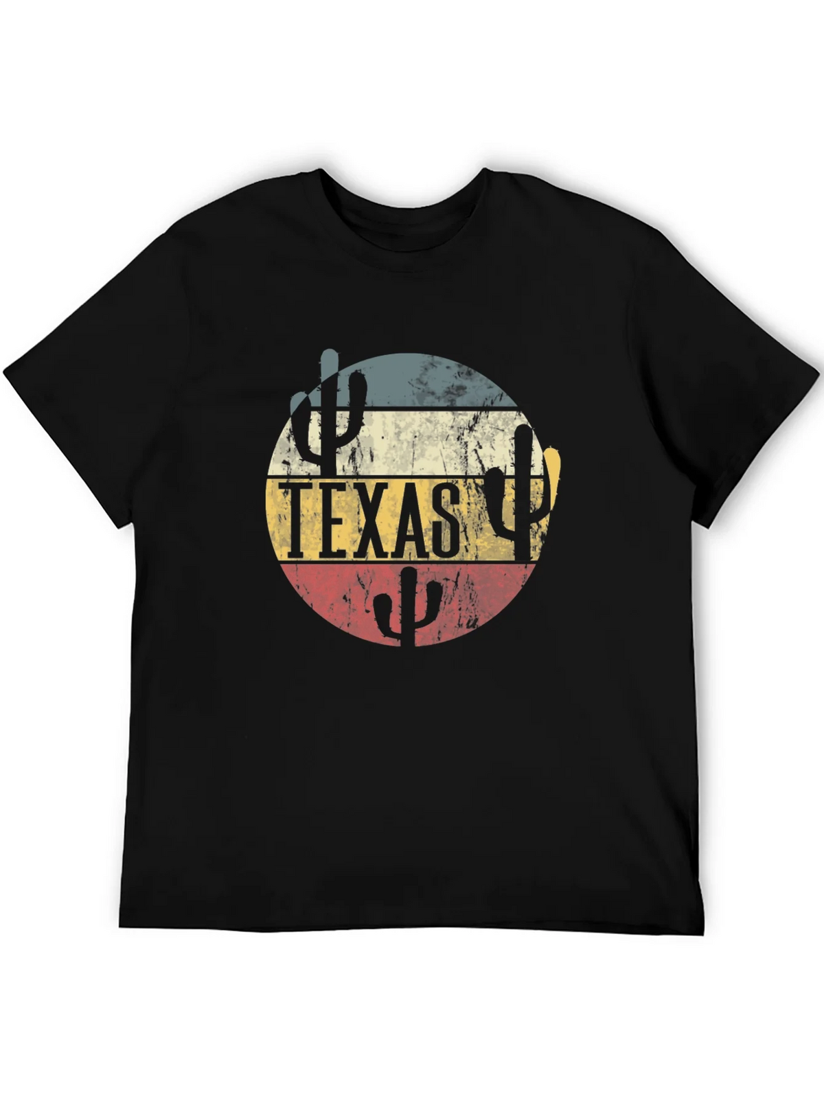 Texas Desert Cactus Graphic T-Shirt product image 5