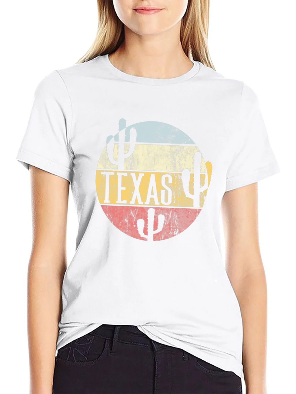 Texas Desert Cactus Graphic T-Shirt product image 8