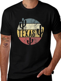 Texas Desert Cactus Graphic T-Shirt product image 1