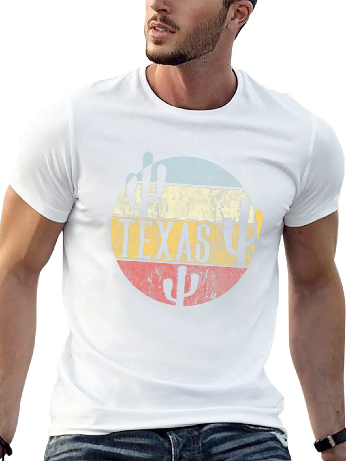 Texas Desert Cactus Graphic T-Shirt product image 12