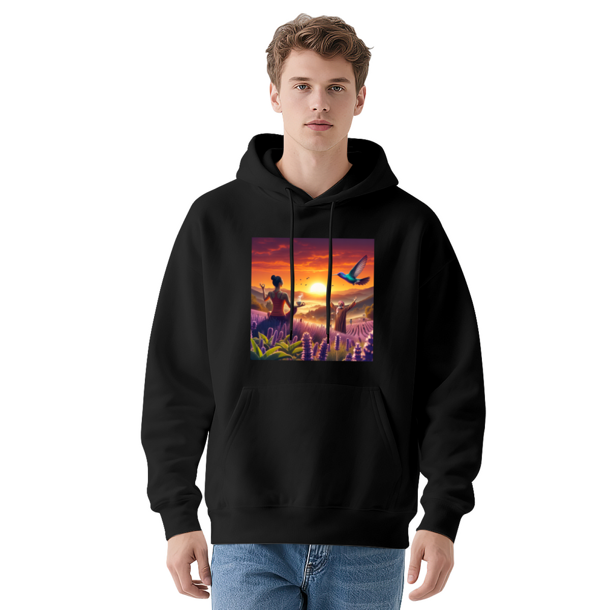 Urban Streetwear Hoodie - Bold Graphic Design Sweatshirt product image 9