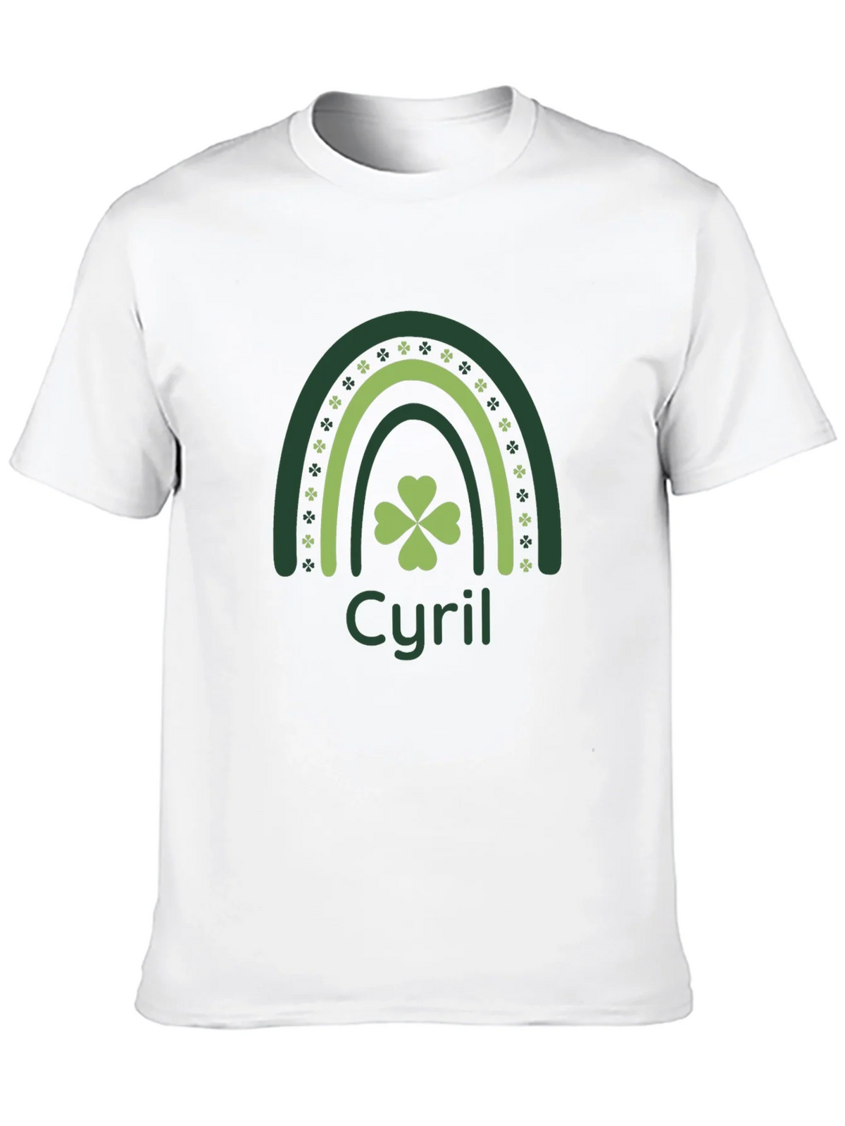 Cyril St. Patricks Day Clover Rainbow Tee product image 9