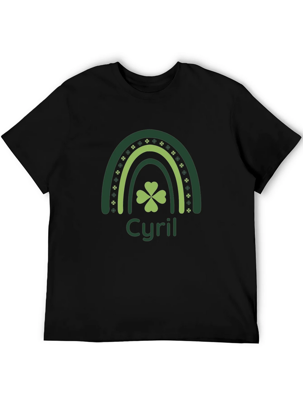Cyril St. Patricks Day Clover Rainbow Tee product image 5