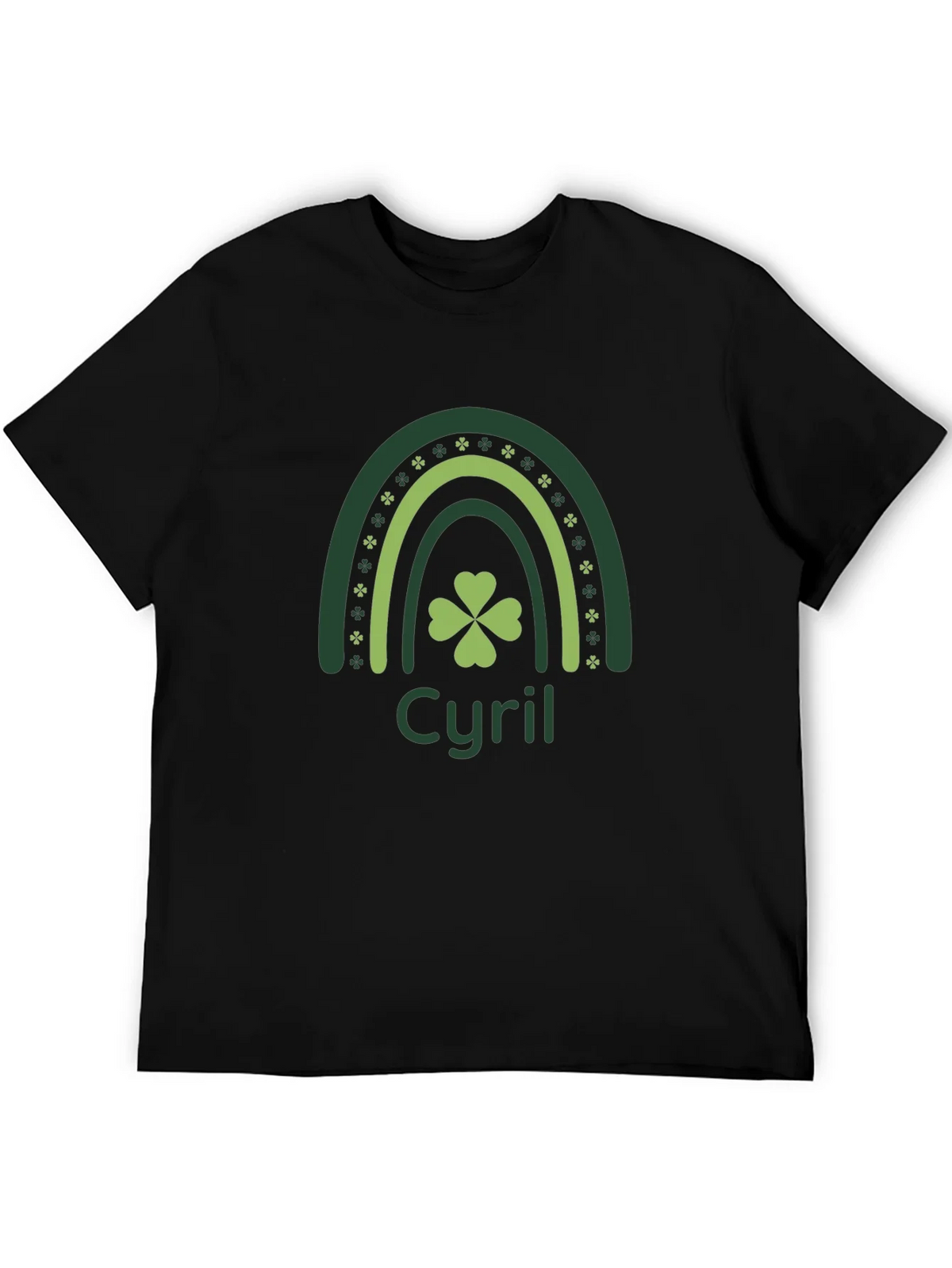Cyril St. Patricks Day Clover Rainbow Tee product image 5