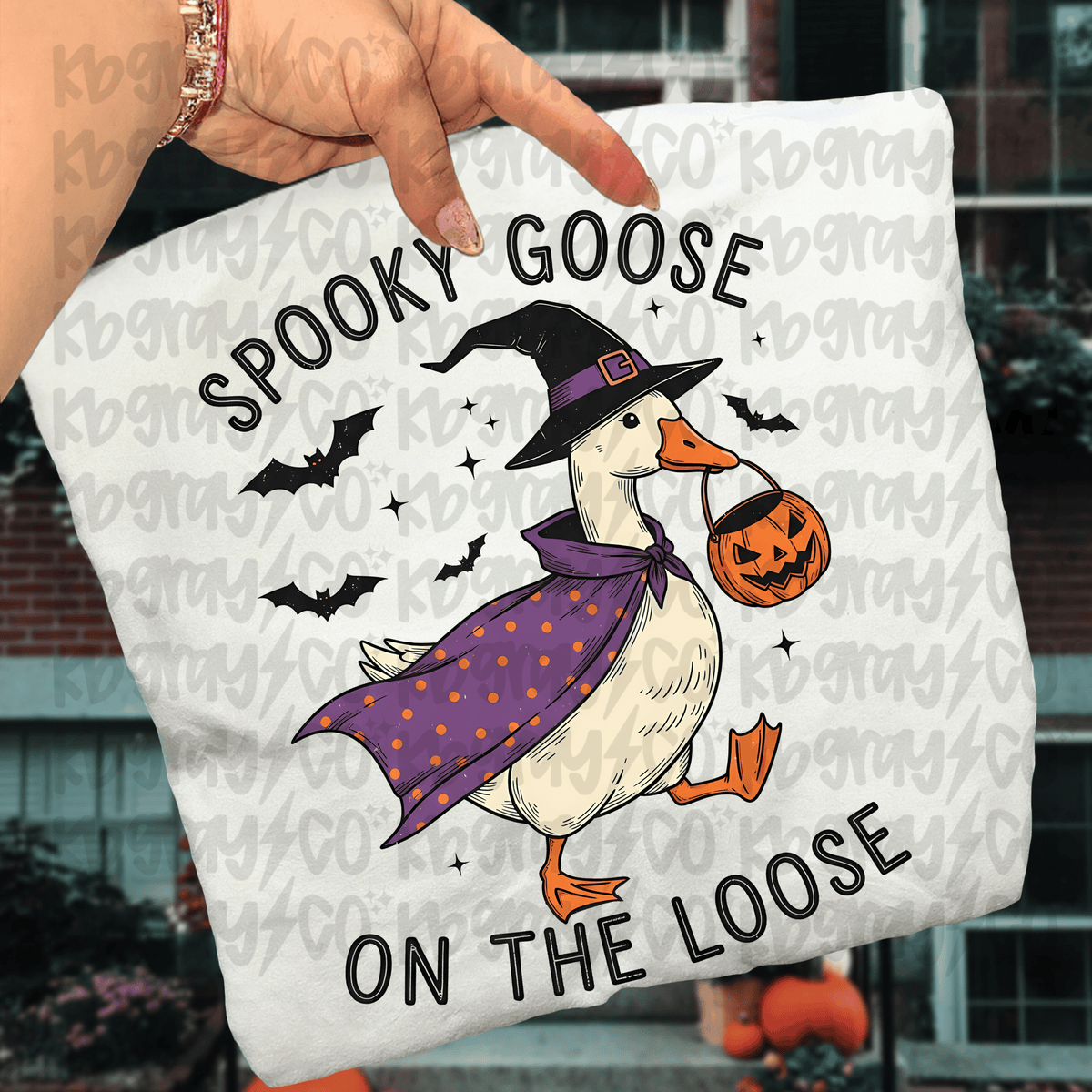 Spooky Goose on the loose