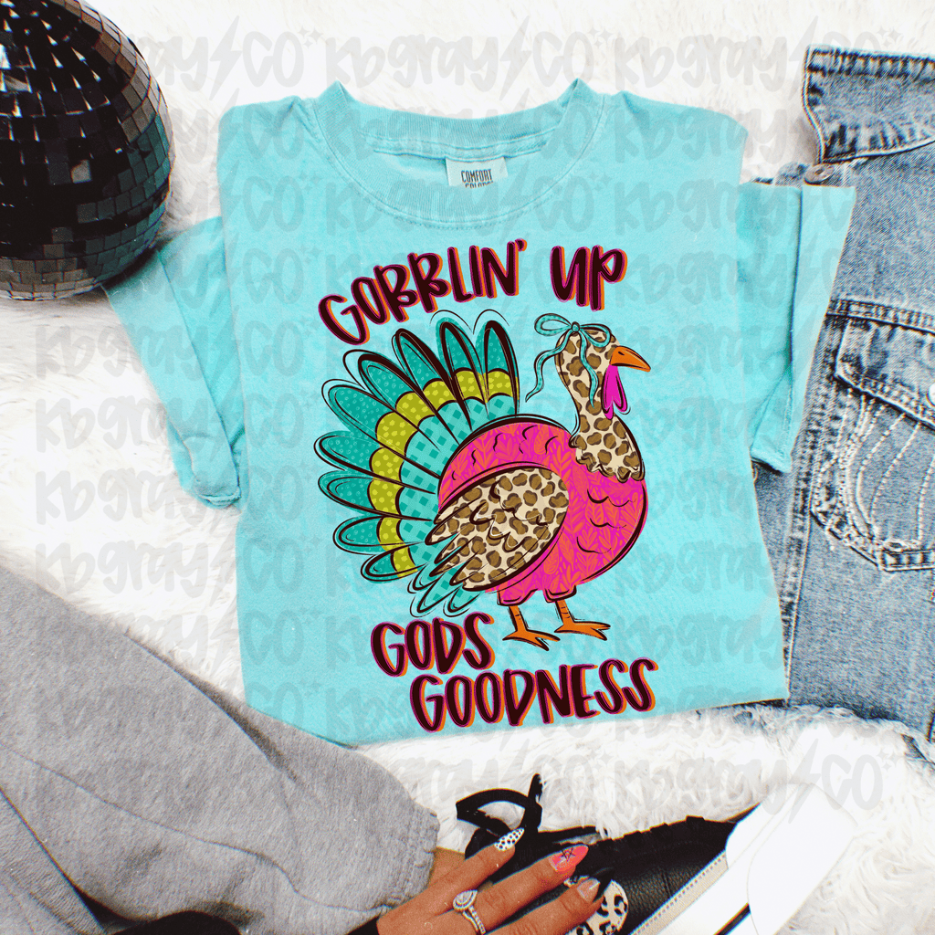 Gobblin’ up God goodness