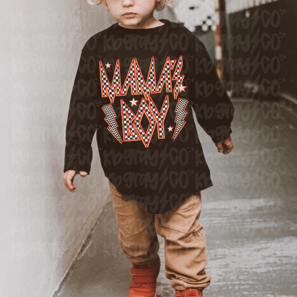 Mama boy - infant toddler and youth