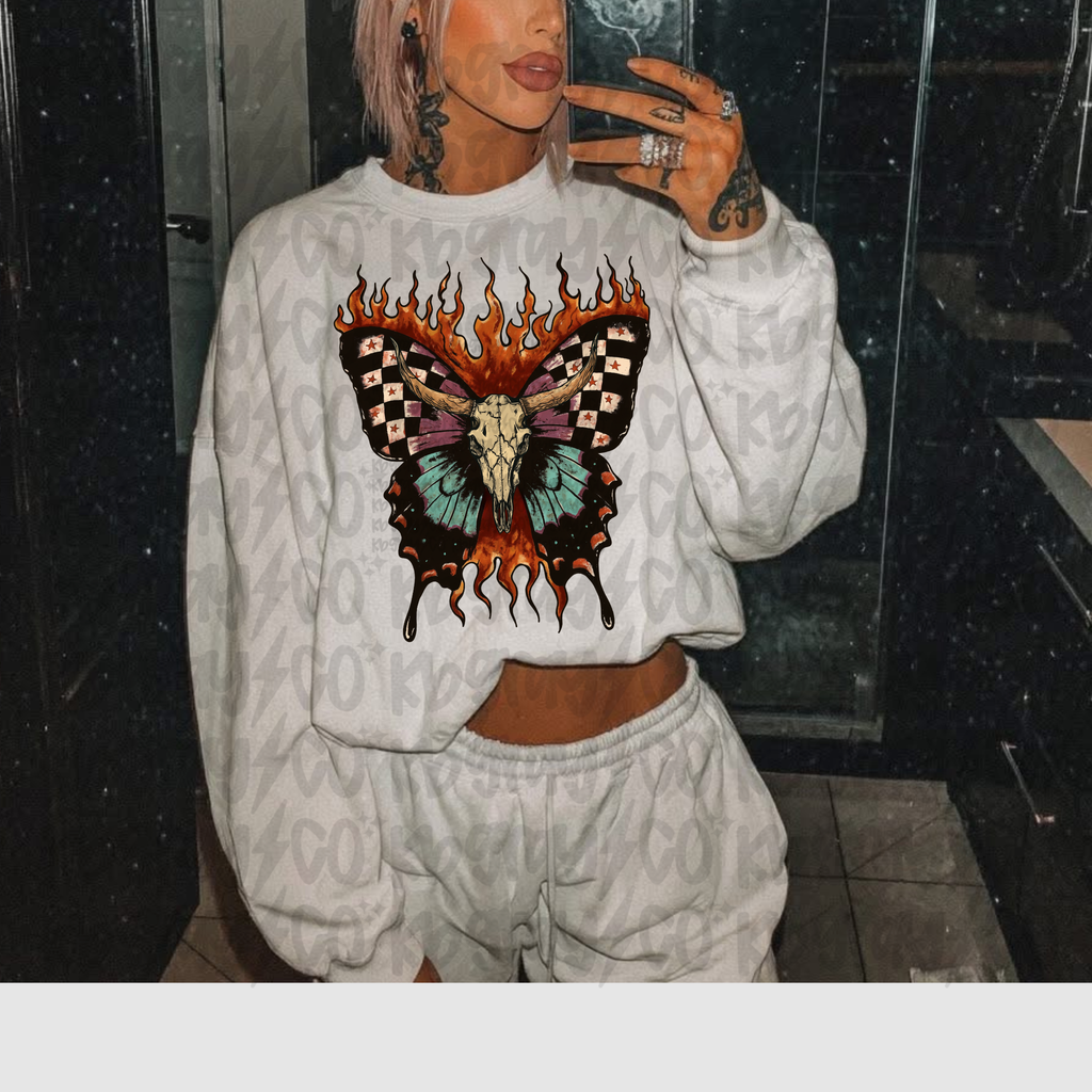 Flaming butterfly