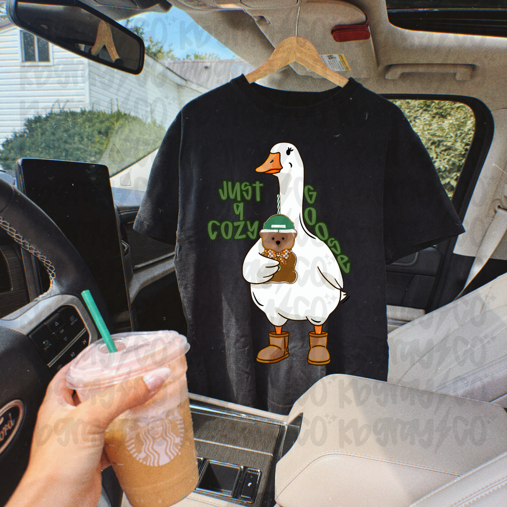 Just a cozy goose