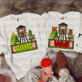 Custom Name Reindeer stand - Girl