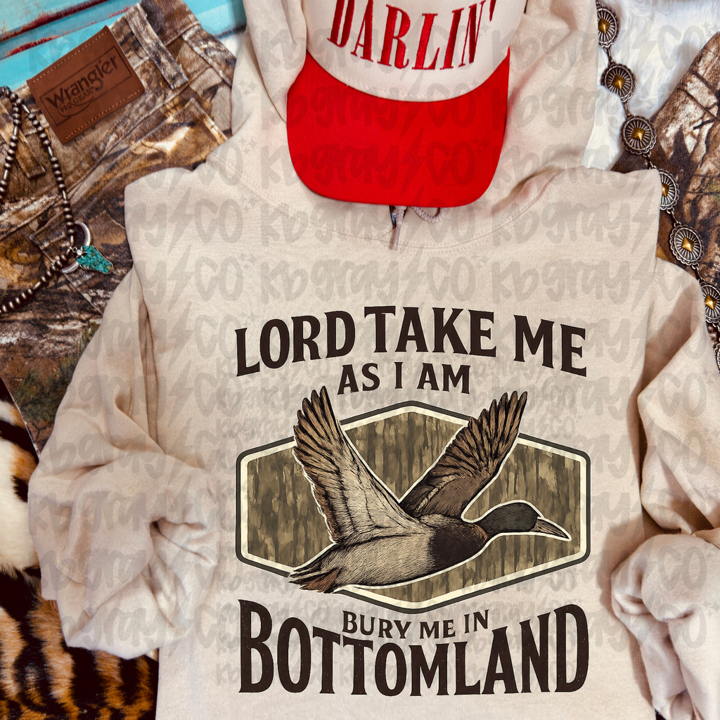 Lord take me as I am