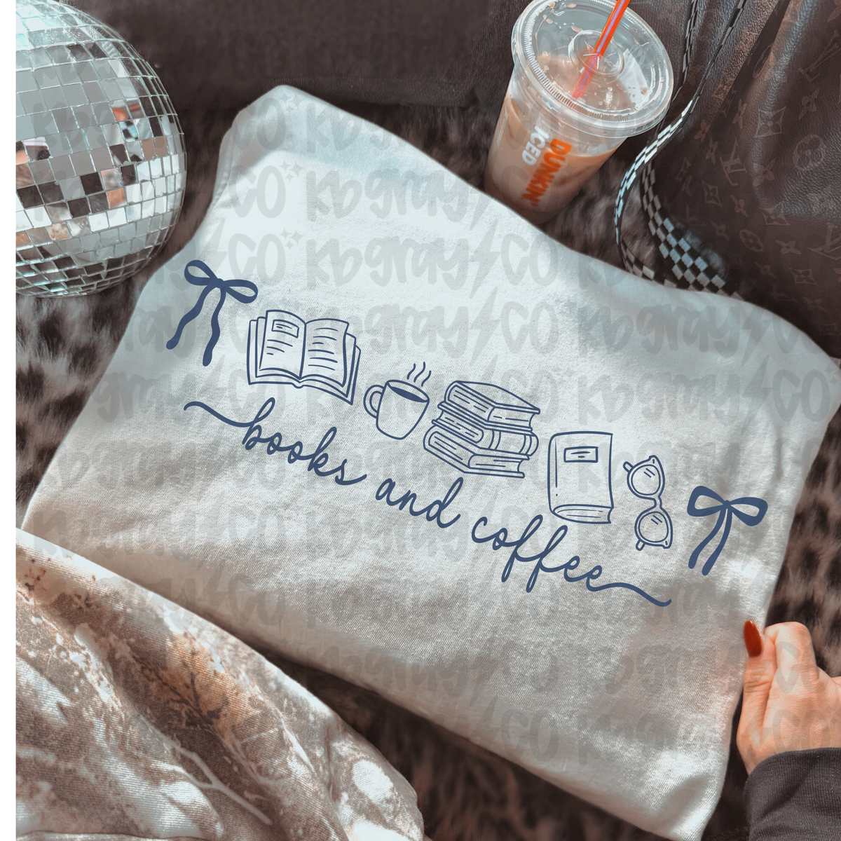 Books and coffee