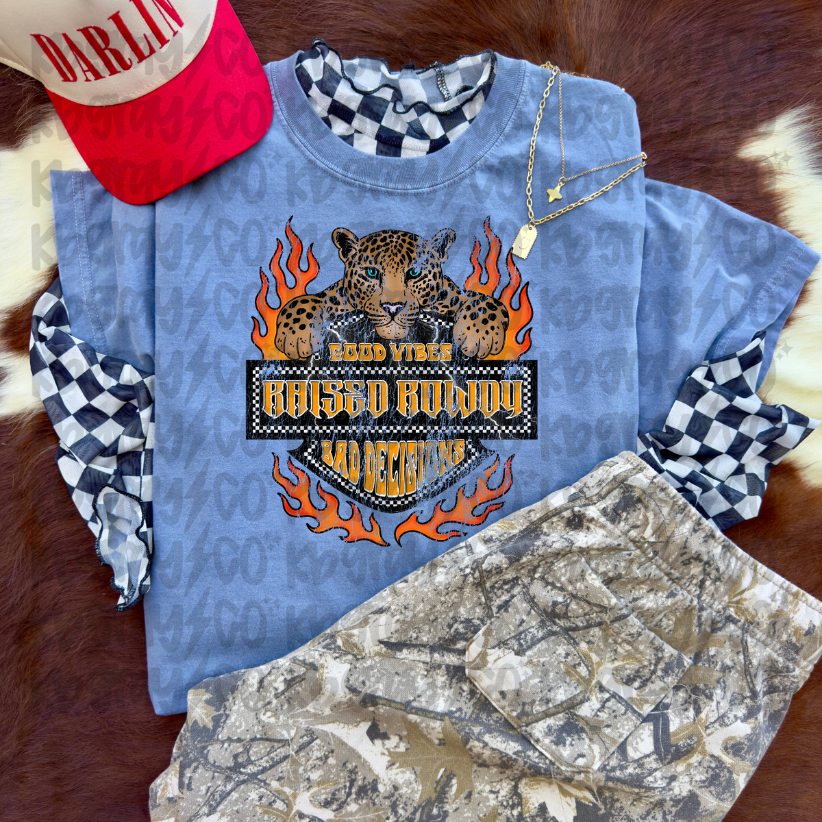 Raised rowdy