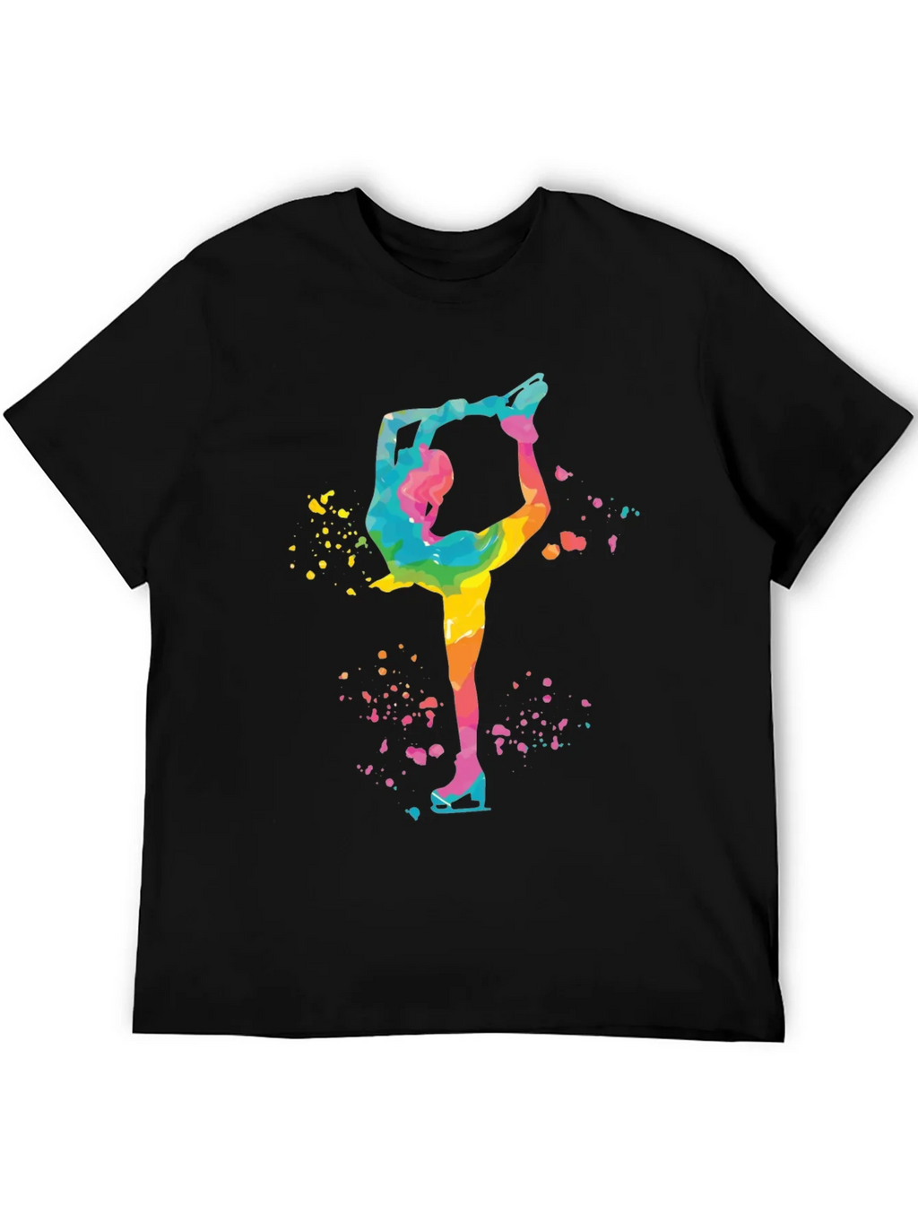 Figure Skating Colorful T-Shirt product image 5
