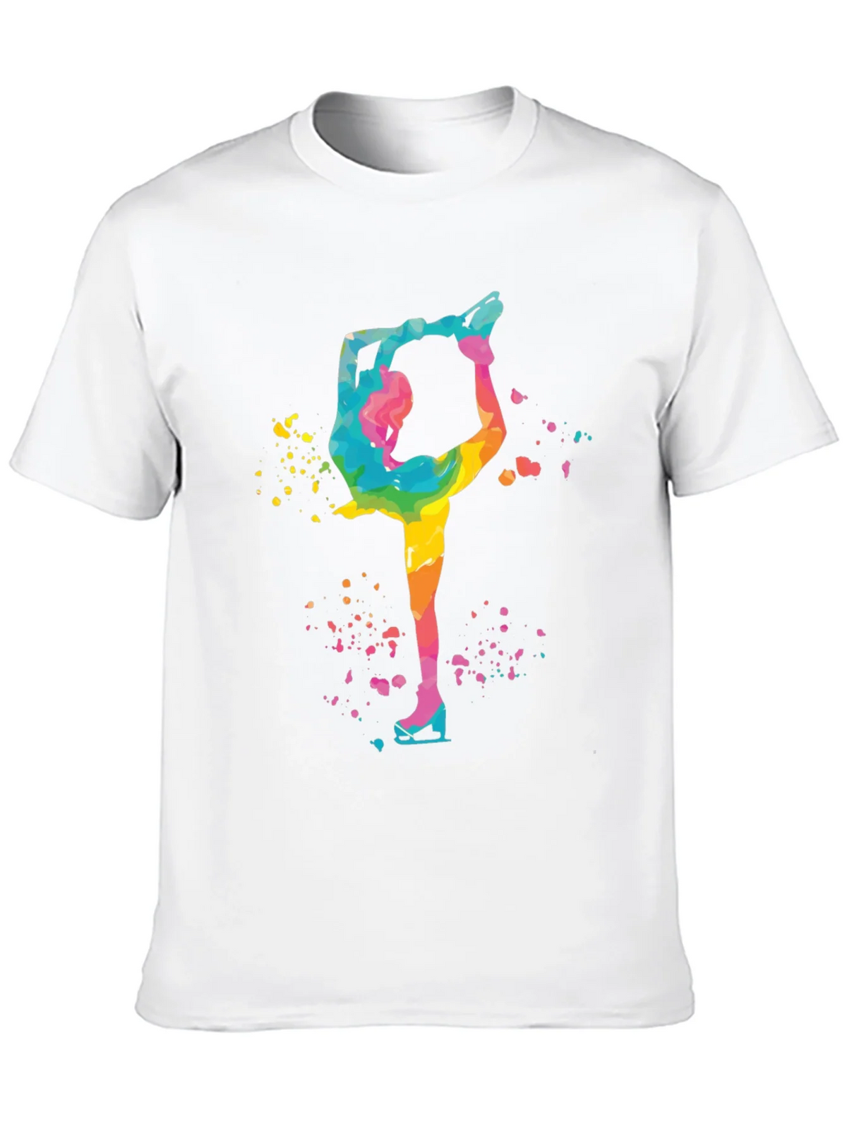 Figure Skating Colorful T-Shirt product image 9