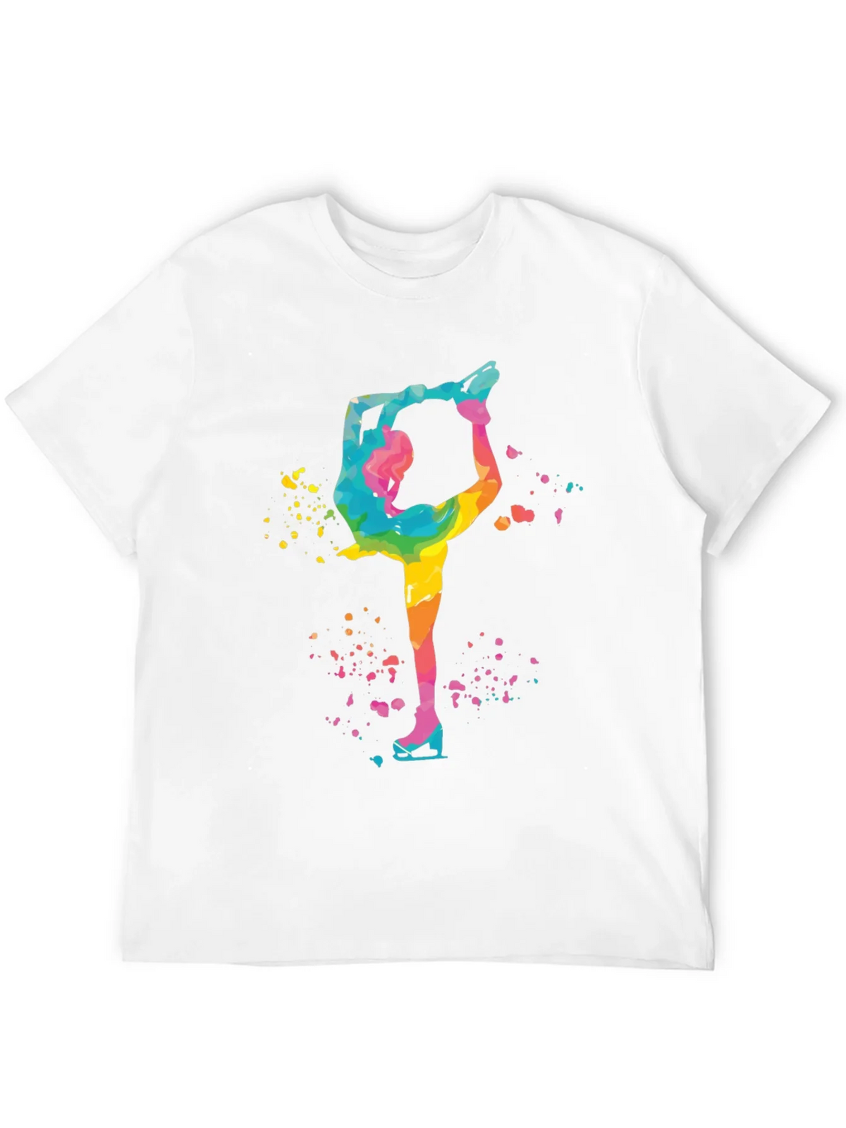 Figure Skating Colorful T-Shirt product image 11