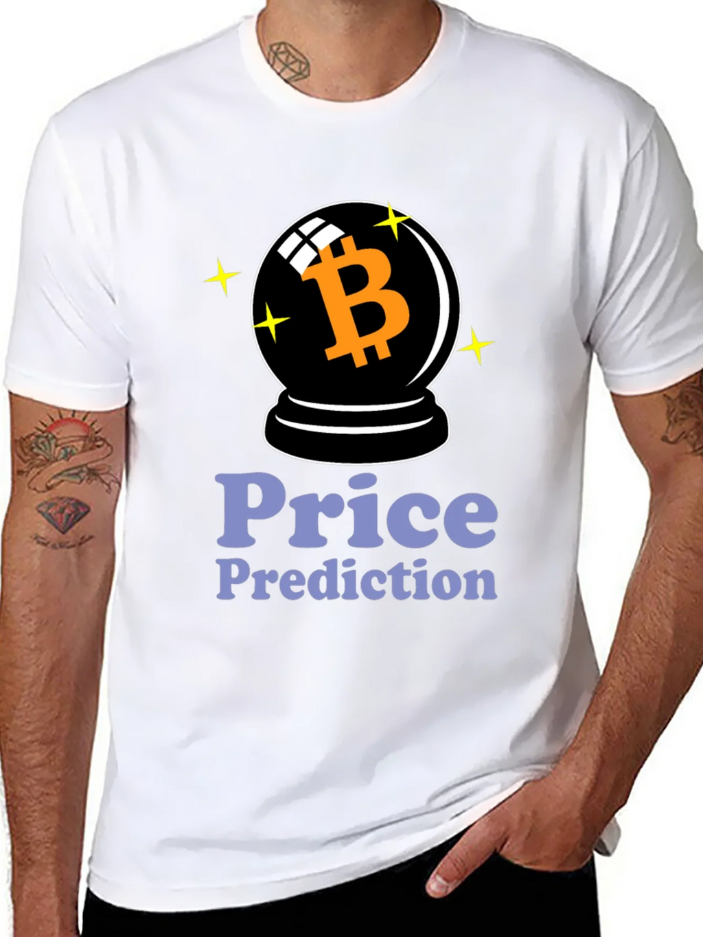 Bitcoin Price Prediction T-Shirt - Crypto Tee product image 7