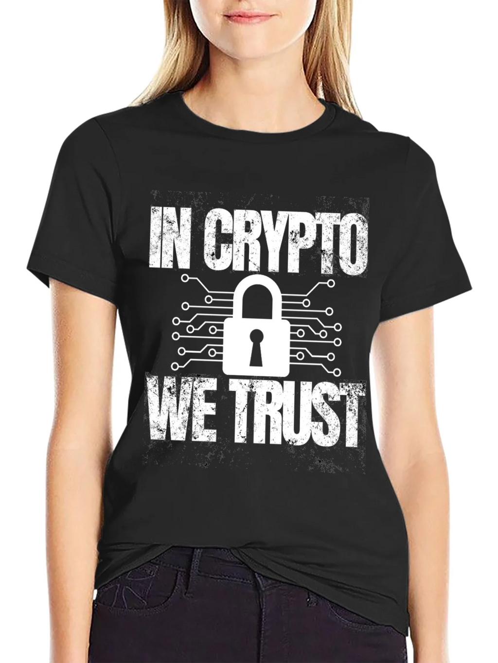 In Crypto We Trust Graphic T-Shirt product image 2