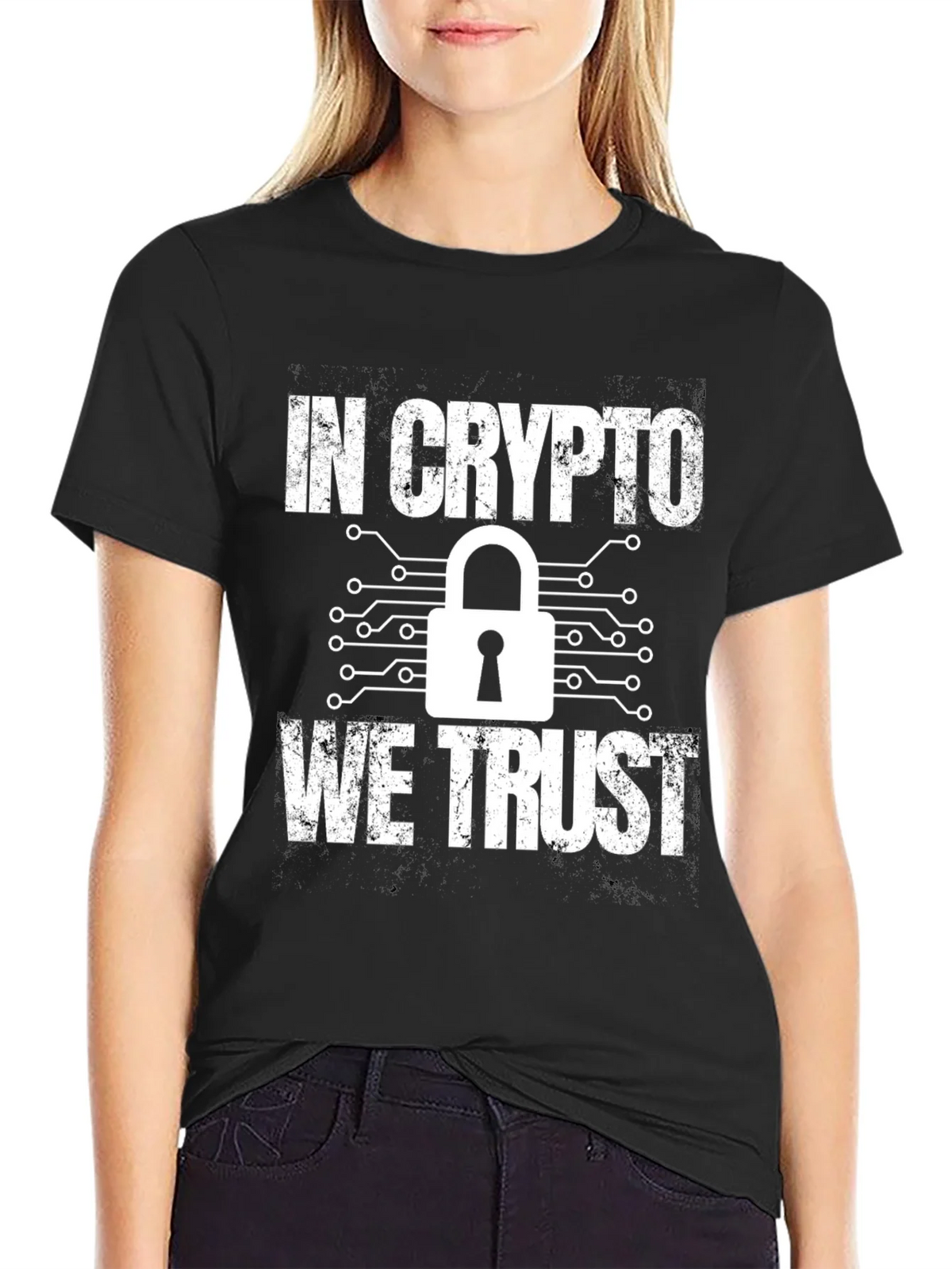 In Crypto We Trust Graphic T-Shirt product image 2