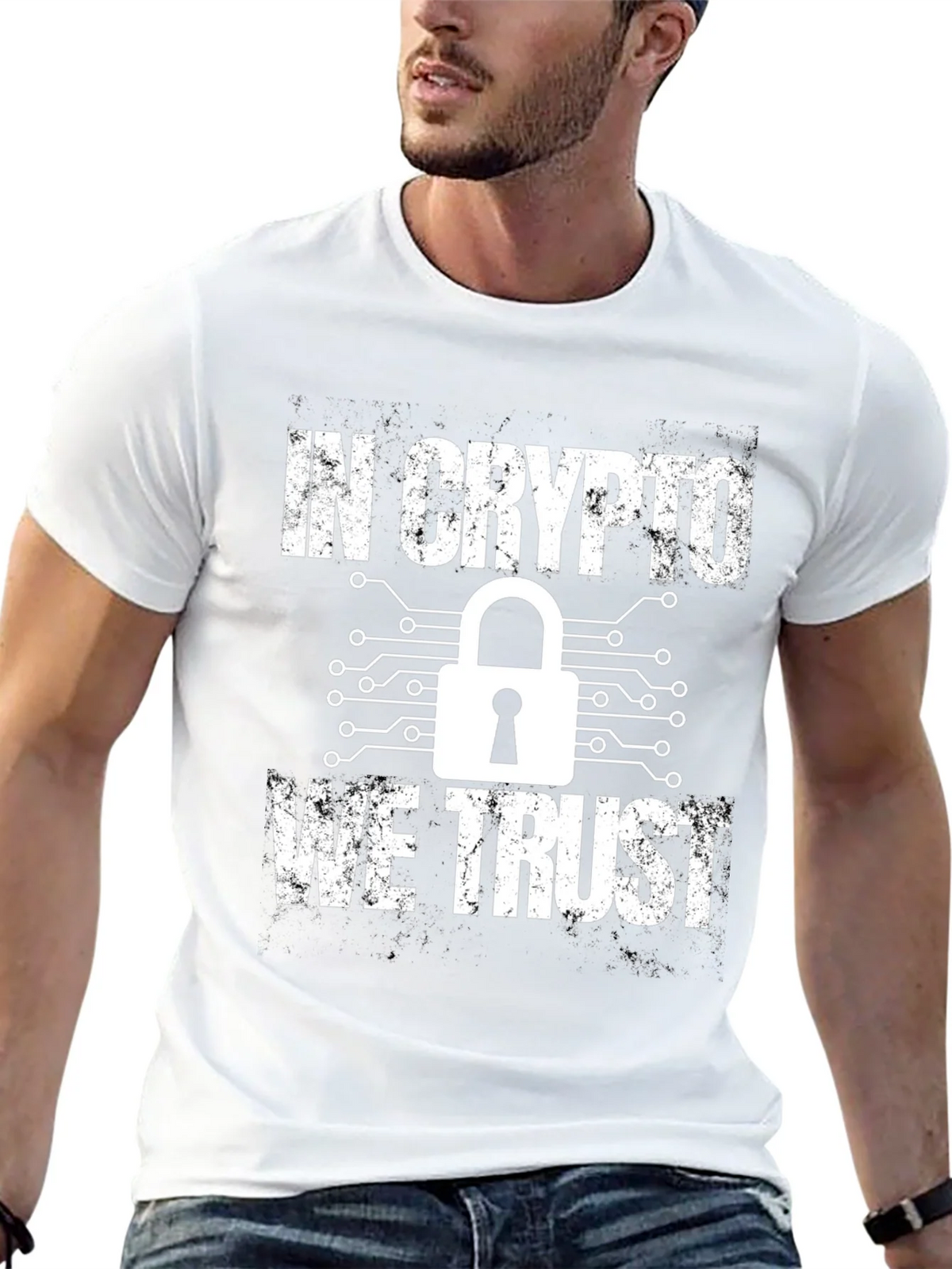 In Crypto We Trust Graphic T-Shirt product image 12