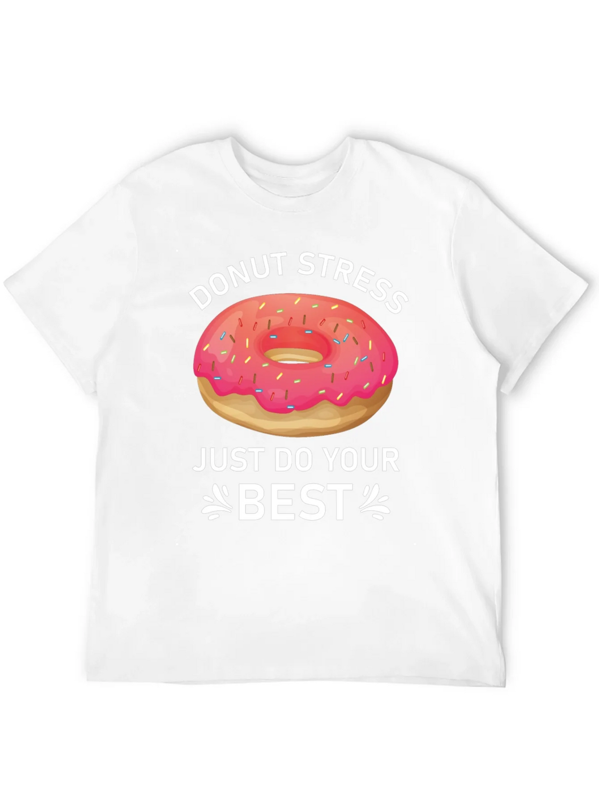 Donut Stress T-Shirt Funny Graphic Tee product image 11