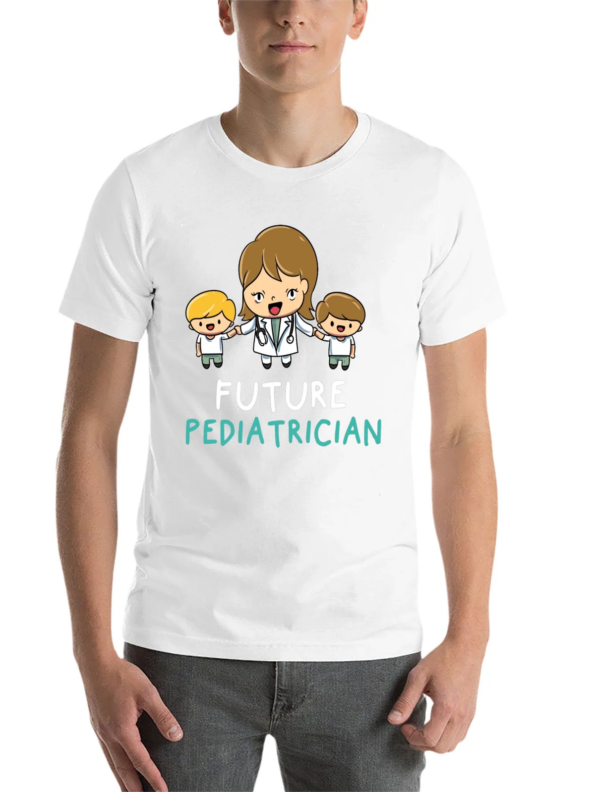 Future Pediatrician Black T-Shirt product image 10