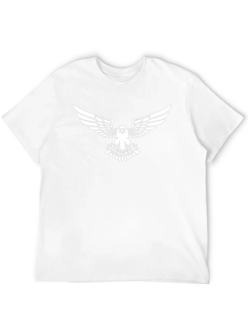Eagle Graphic Print Black Cotton T-Shirt product image 7