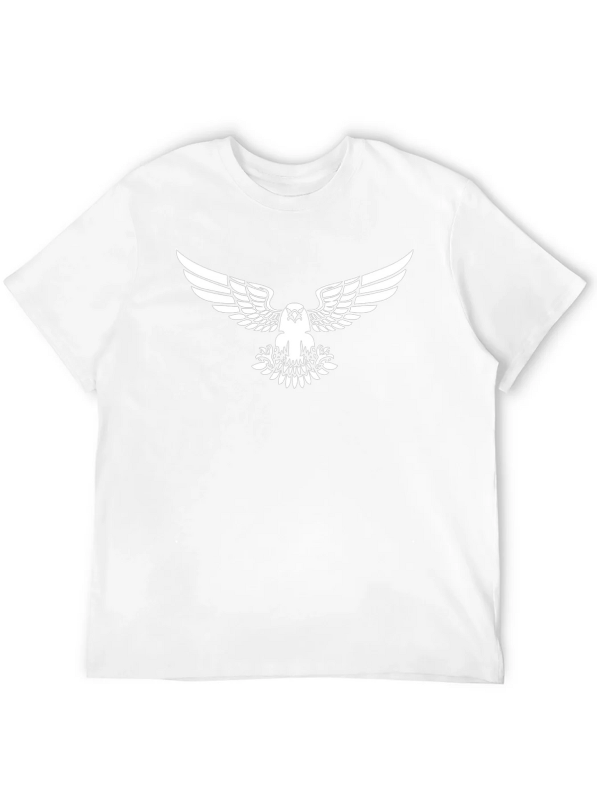 Eagle Graphic Print Black Cotton T-Shirt product image 7