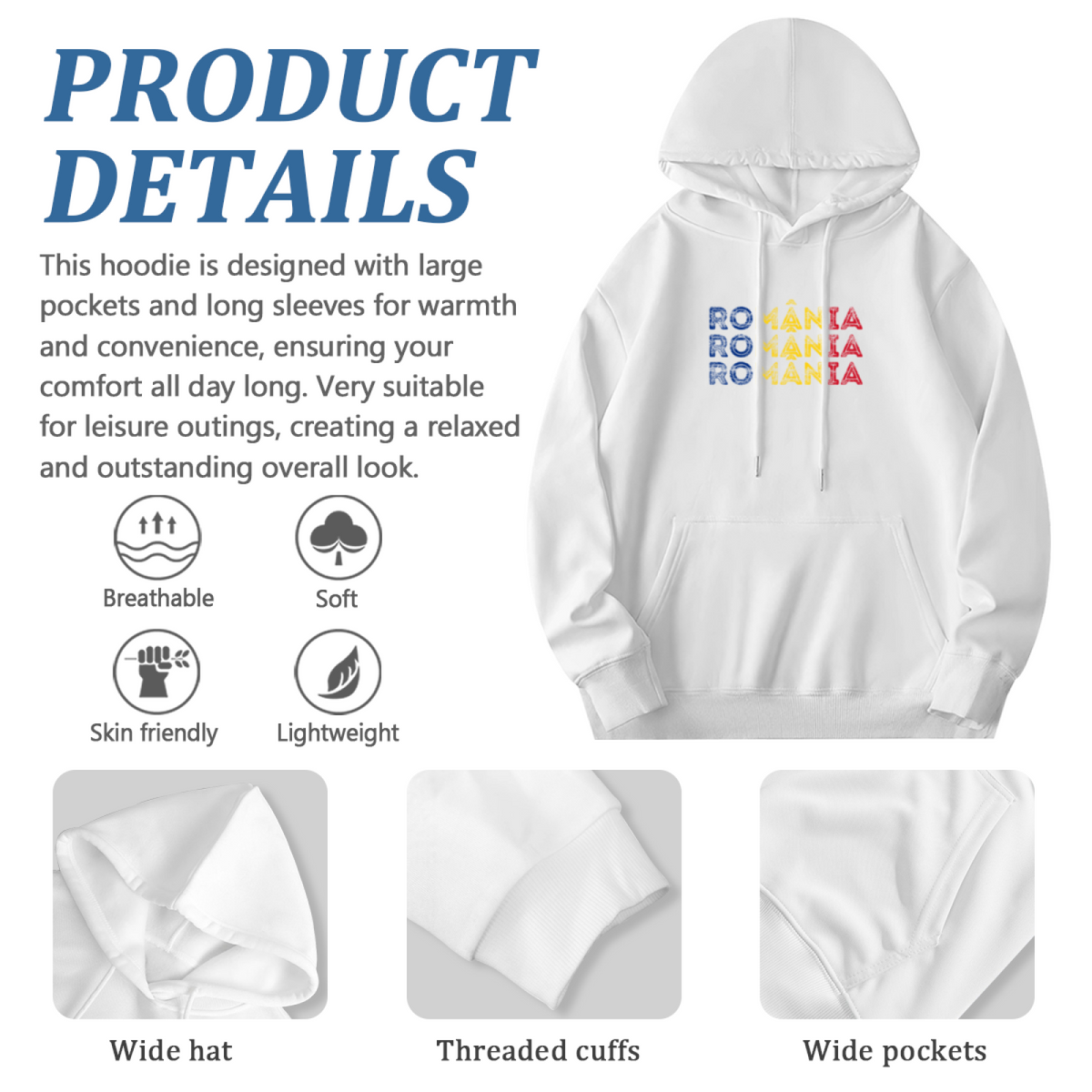 Creative Design Hoodie - Streetwear Art Pullover #0616 product image 6