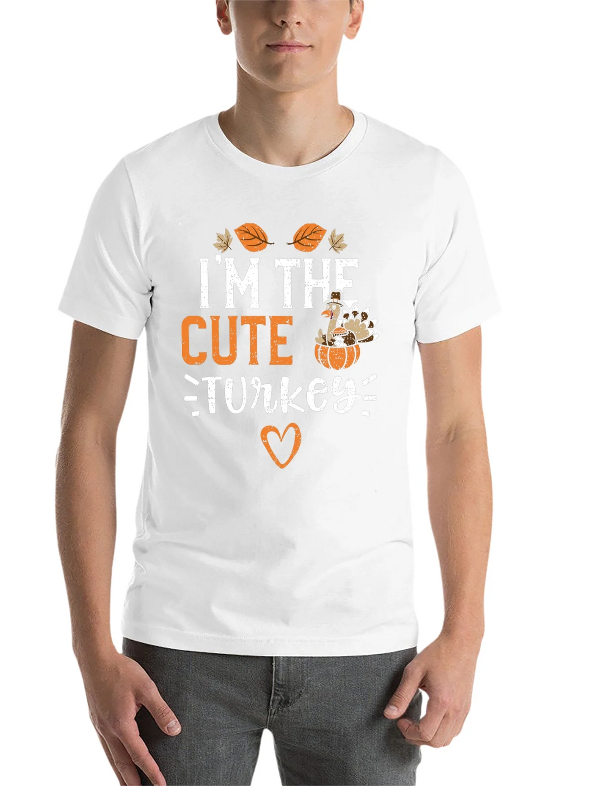 Cute Turkey Thanksgiving T-Shirt product image 10