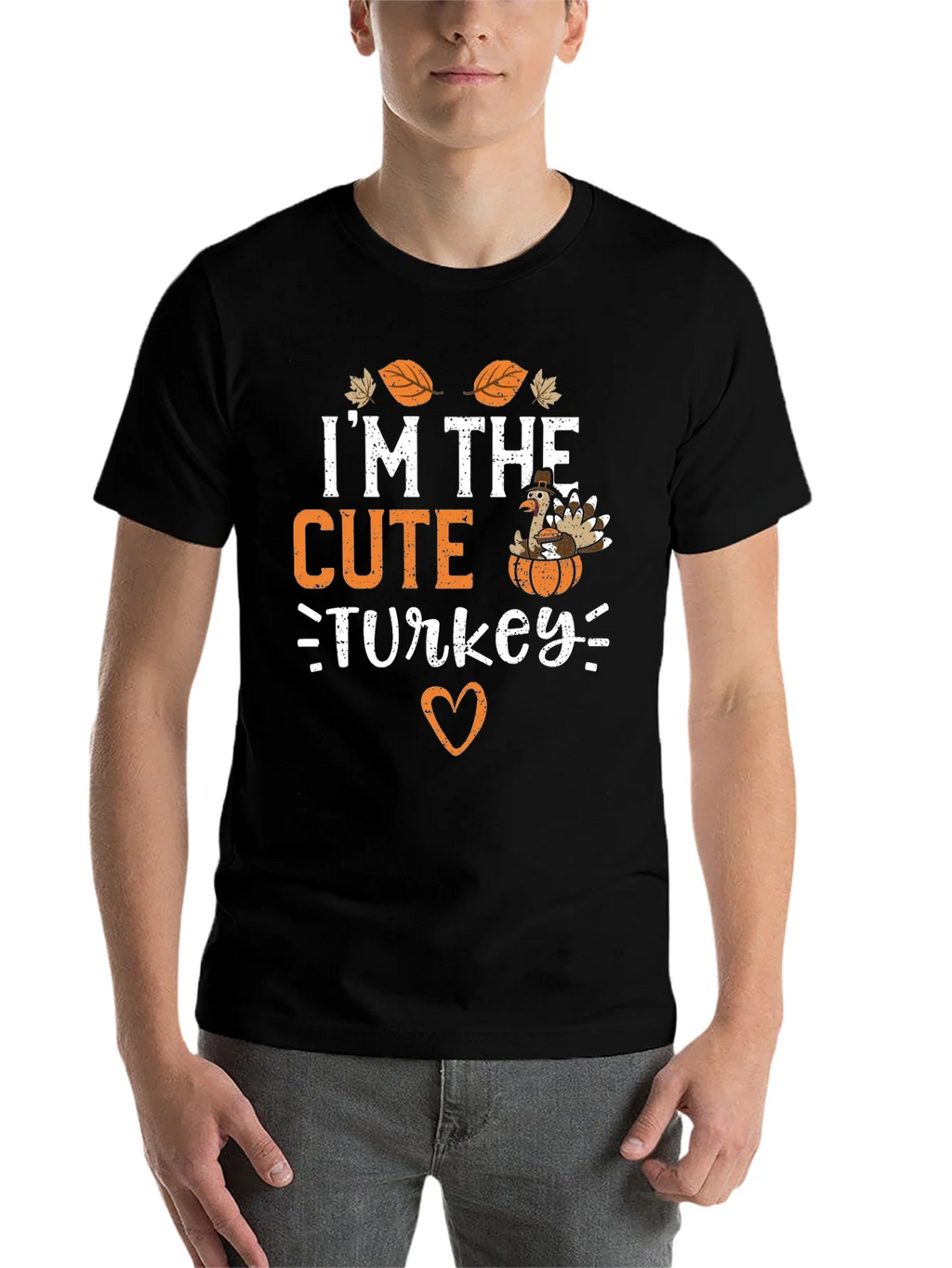 Cute Turkey Thanksgiving T-Shirt product image 4