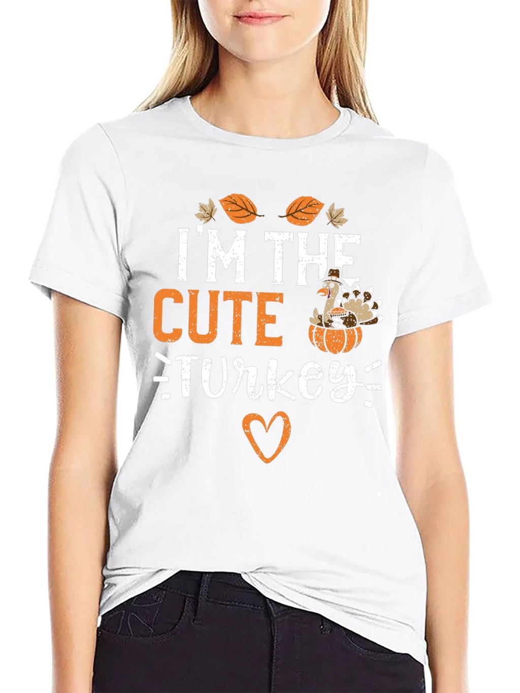 Cute Turkey Thanksgiving T-Shirt product image 8