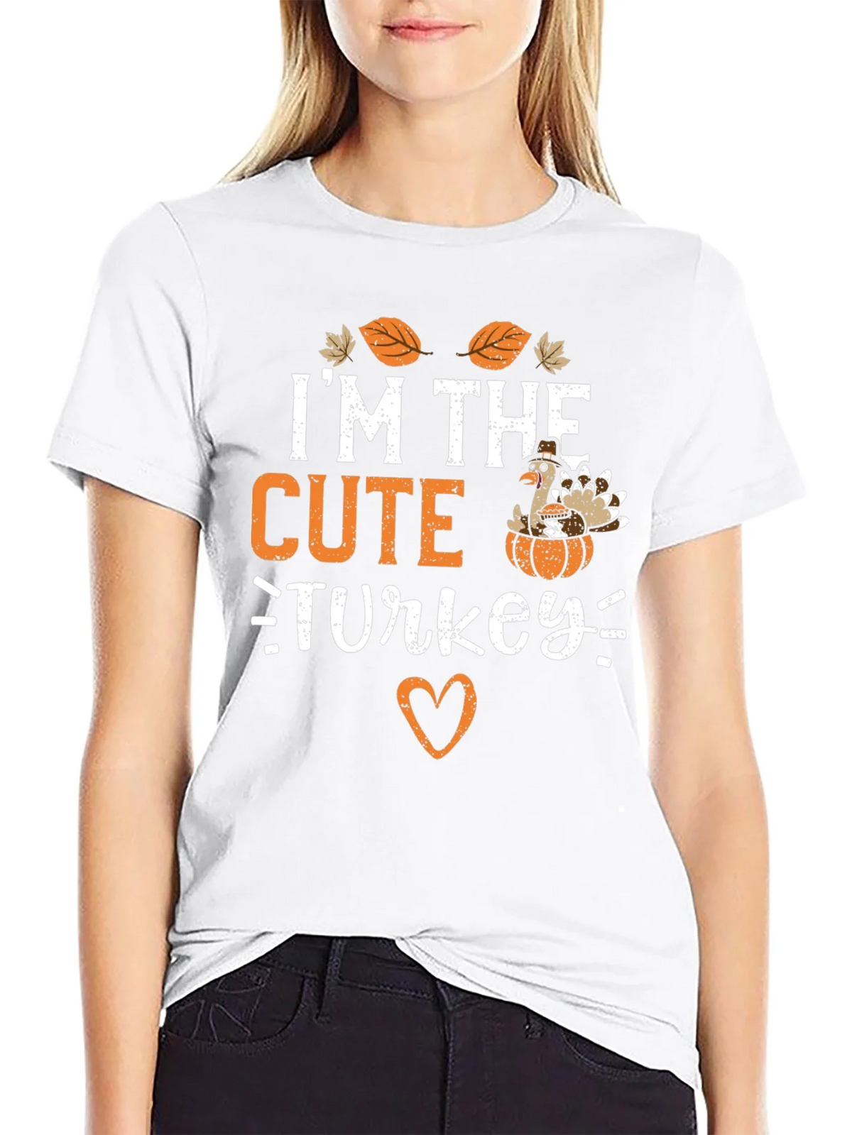 Cute Turkey Thanksgiving T-Shirt product image 8