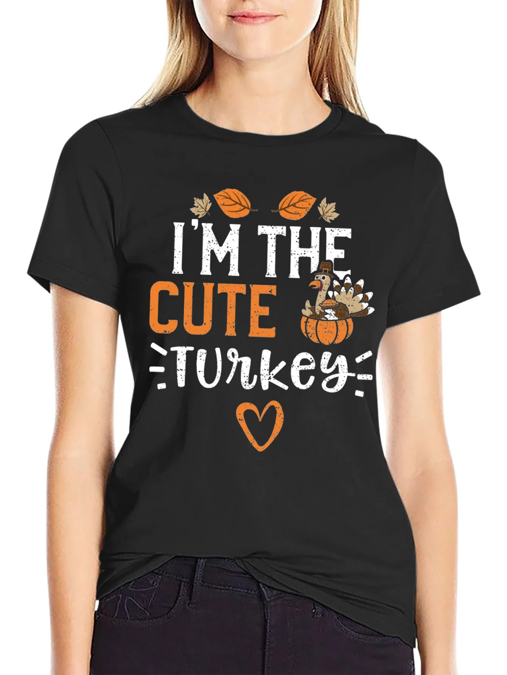 Cute Turkey Thanksgiving T-Shirt product image 2