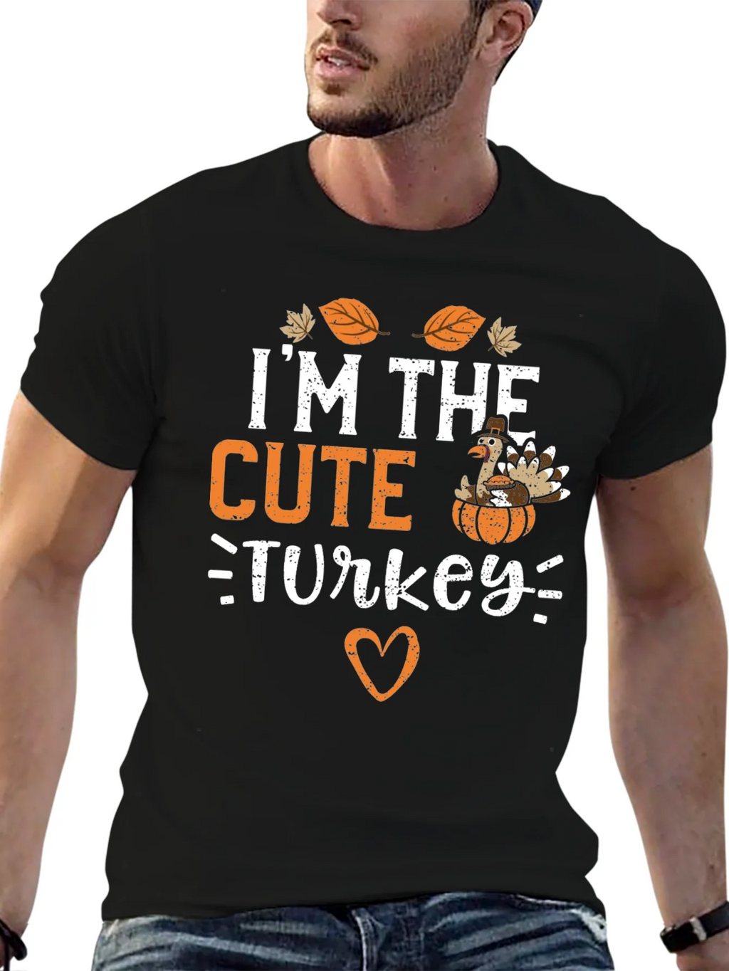 Cute Turkey Thanksgiving T-Shirt product image 6