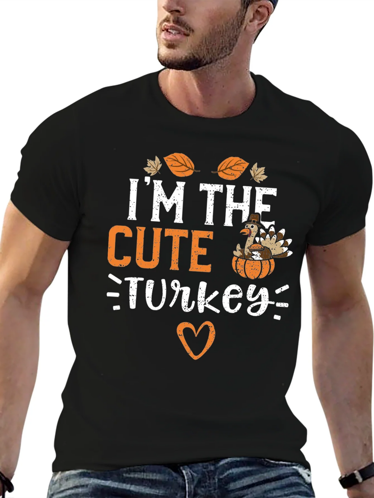 Cute Turkey Thanksgiving T-Shirt product image 6