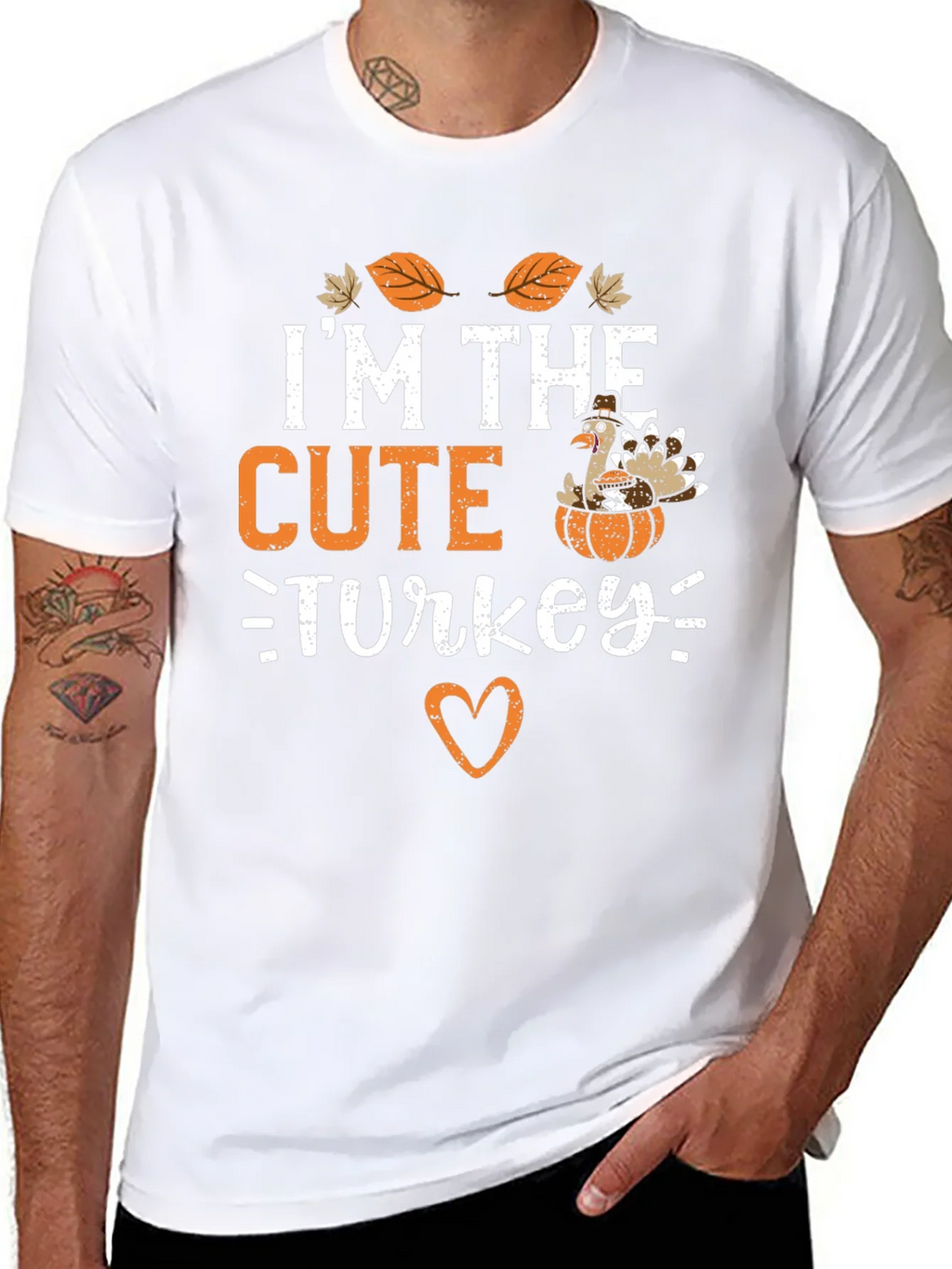 Cute Turkey Thanksgiving T-Shirt product image 7