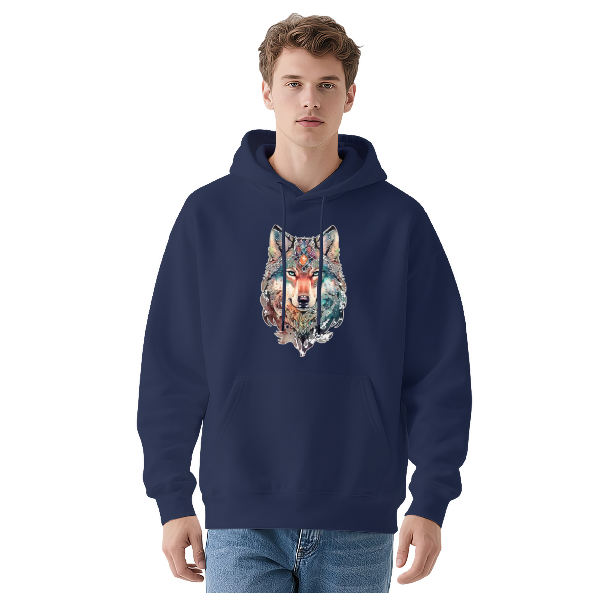 Cosmic Space Hoodie - Unique Graphic Design Pullover product image 1